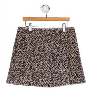Jean Paul Gaultier Leopard Print Skirt